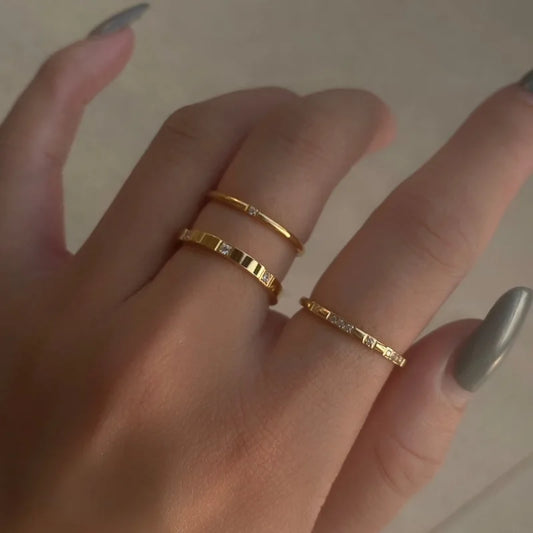 Stacking Ring Trio