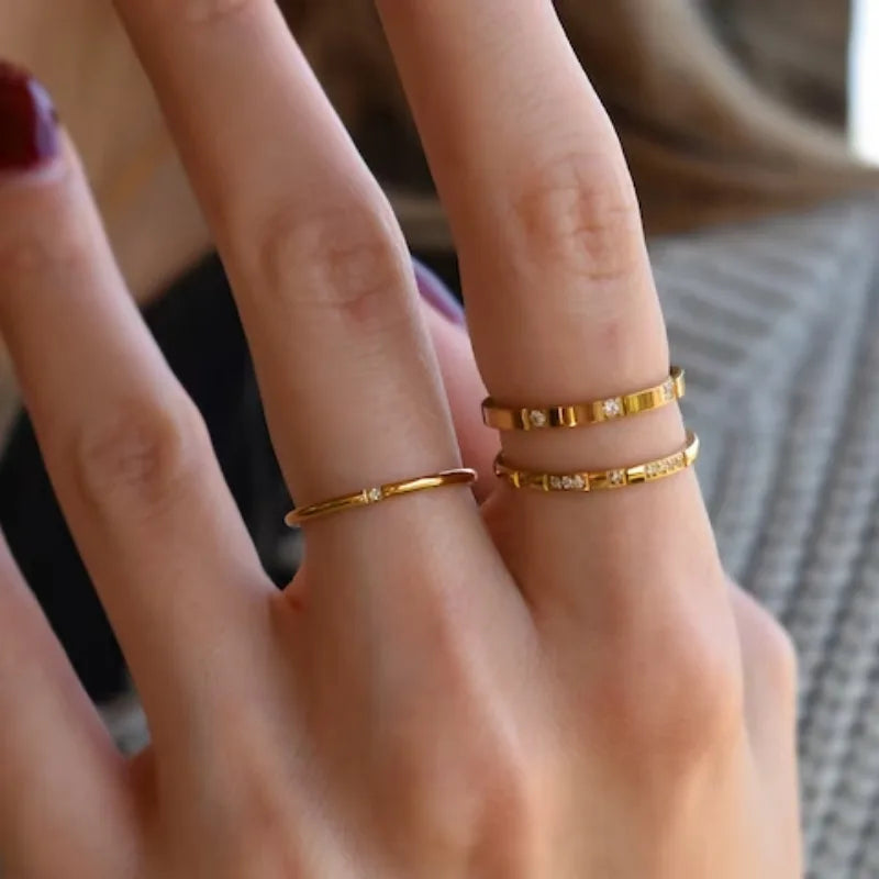 Stacking Ring Trio